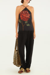 BLUSA REGATA RENDA FLOR ROSALIA 342549 FARM RIO